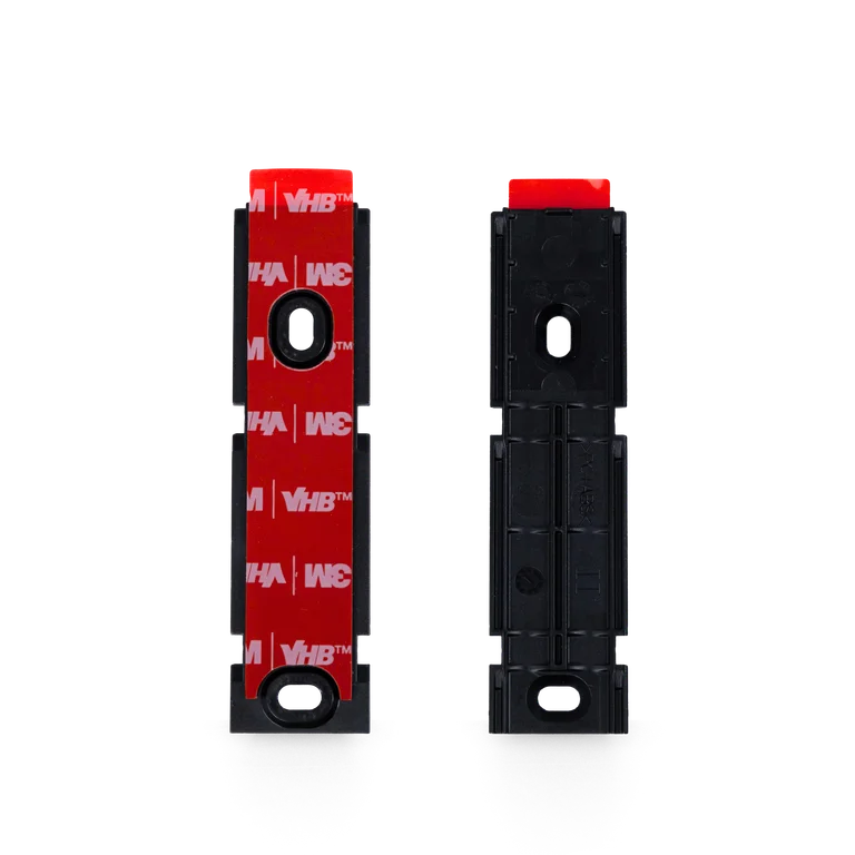 Montageplatten für Keypad 2 und Keypad 2 Pro, Vorder- und Rückseite