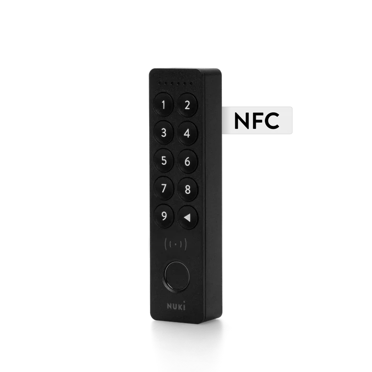 the Smart Lock - Keypad 2 NFC - enter your home with pin or fingerprint or NFC